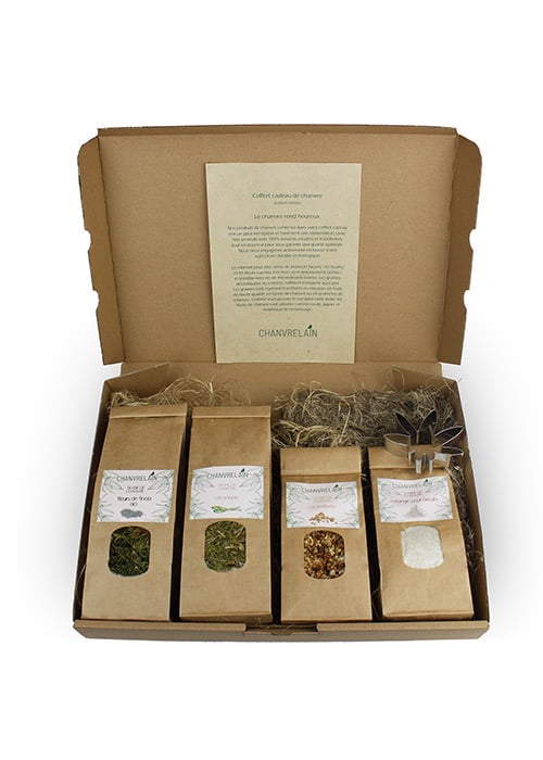 Coffret cadeau de chanvre